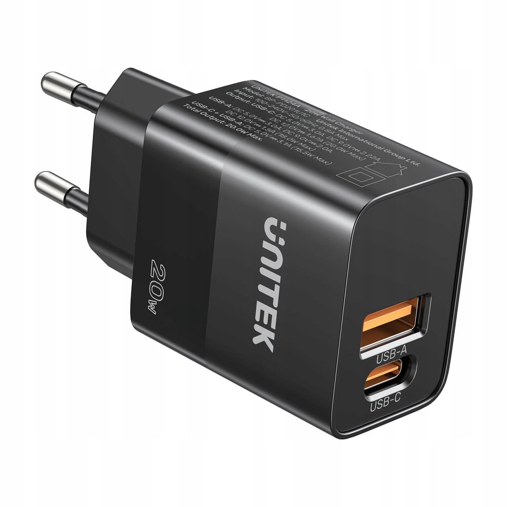 Dwa gniazda USB – USB-A i USB-C w jednym urządzeniu