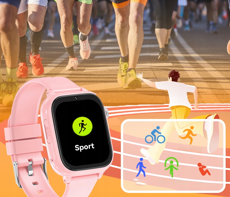 Monitorowanie Aktywności – Tryby sportowe i krokomierz
