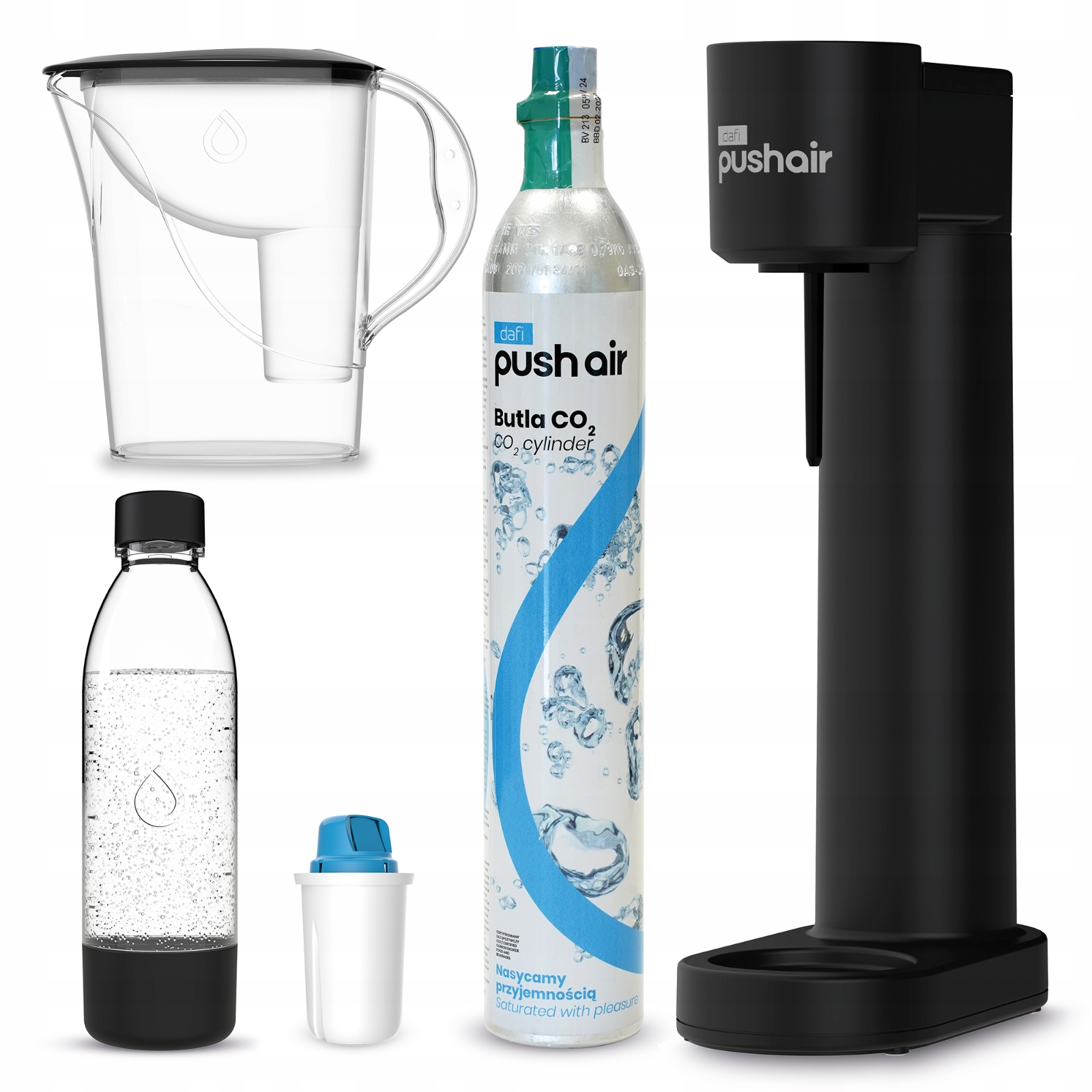 Wzbogacona woda gazowana z magnezem