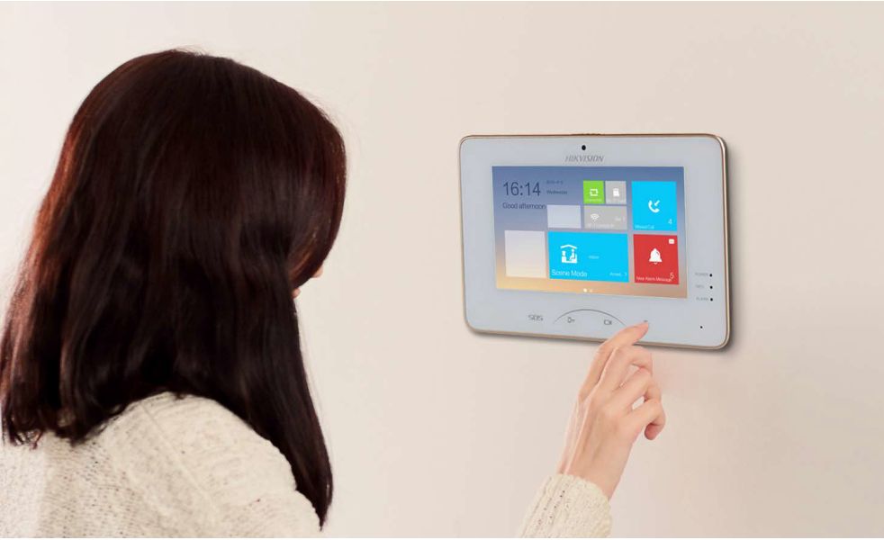DSKH6310(W) - Wideomonitor Hikvision do rozmów wideo.