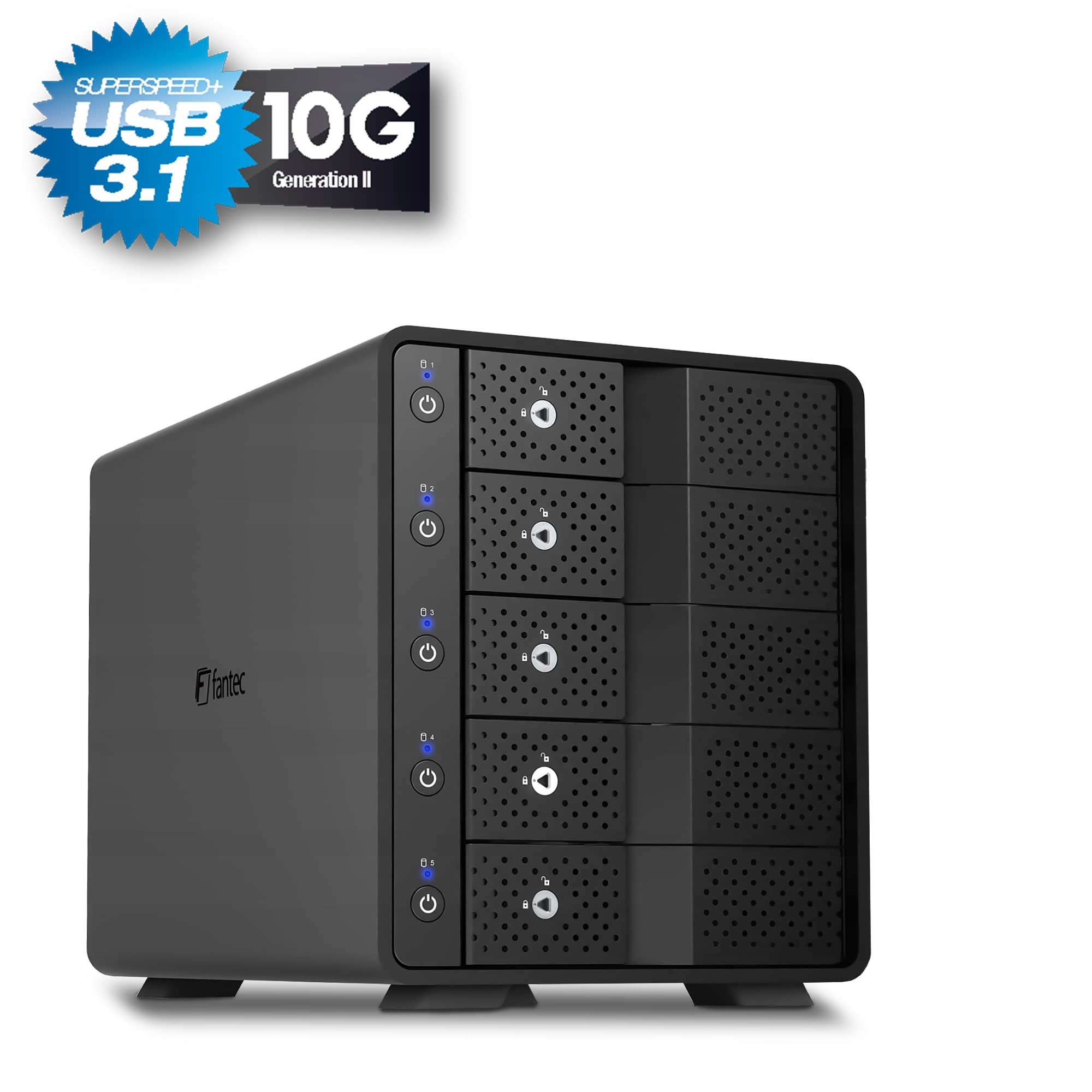 Szybka transmisja danych – USB 3.2 Gen 2 z prędkością do 10 Gbit/s