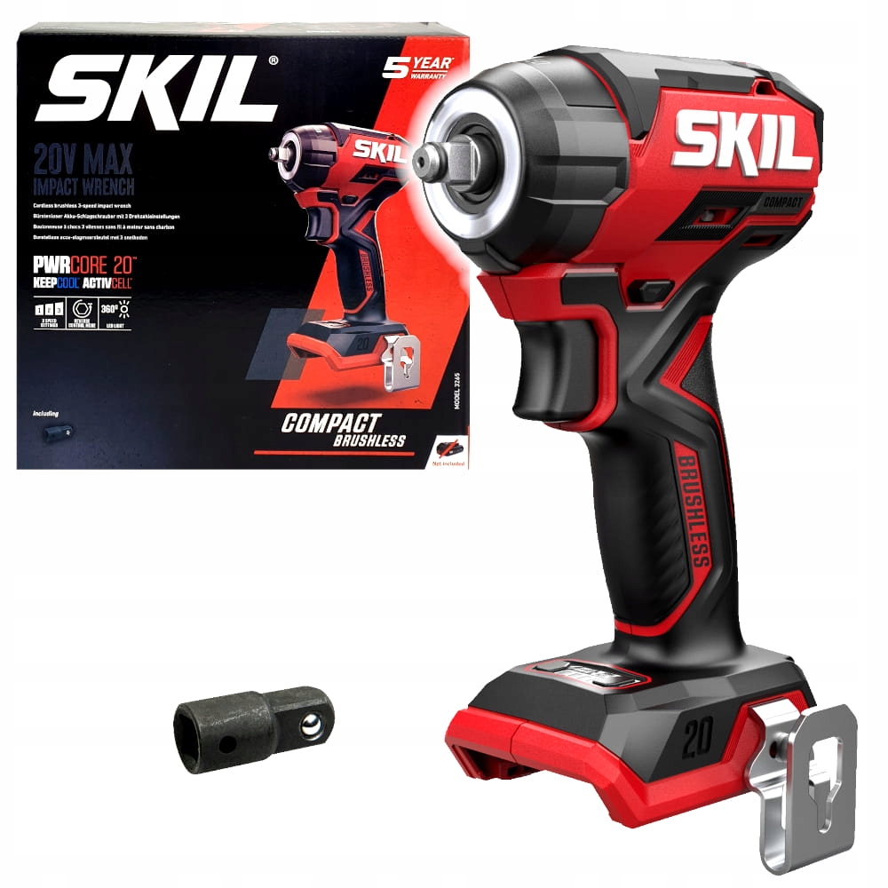 Klucz udarowy Sourcing CORDLESS IMPACT WRENCH 3265CA 20V – Niezawodne narzędzie do Twojego warsztatu