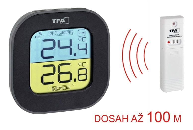 Bezprzewodowy termometr TFA Dostmann FUN 30.3068.01 – Twoje źródło informacji o temperaturze