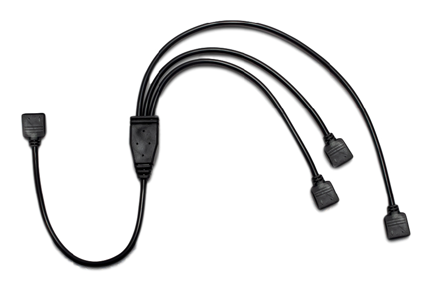 Y-Adapter do podłączenia wielu urządzeń RGB