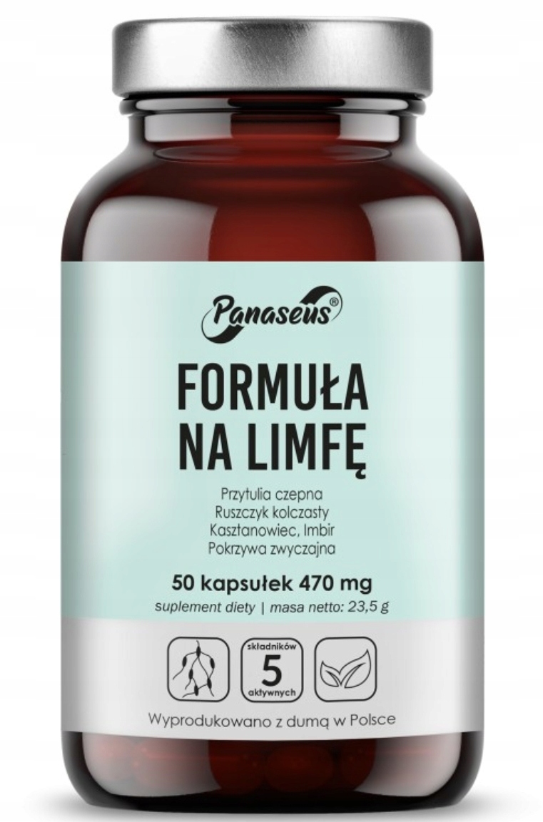 PANASEUS Formuła na limfę – Suplement diety dla zdrowia układu limfatycznego
