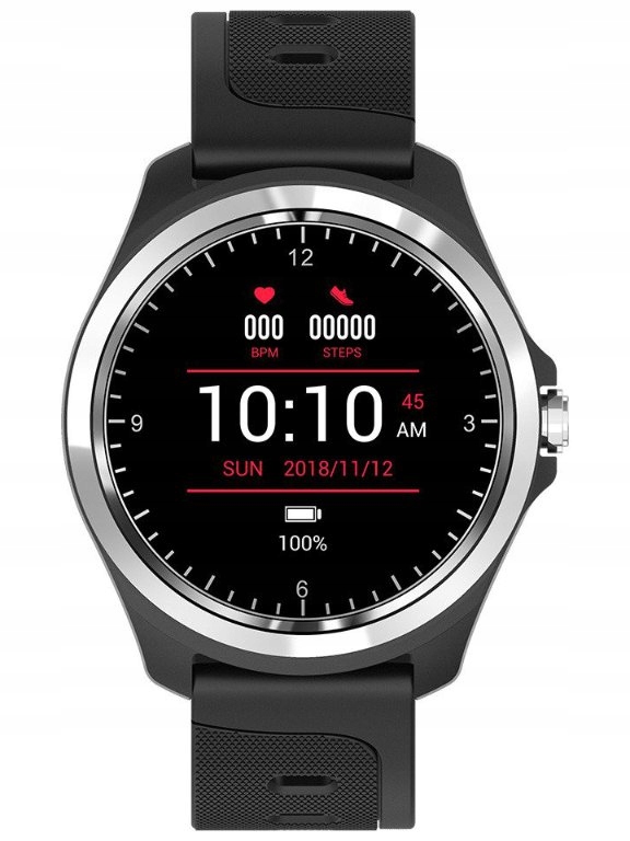 Smartwatch Pacific 26-5 Czarno-czerwony – Twój nowy towarzysz aktywności