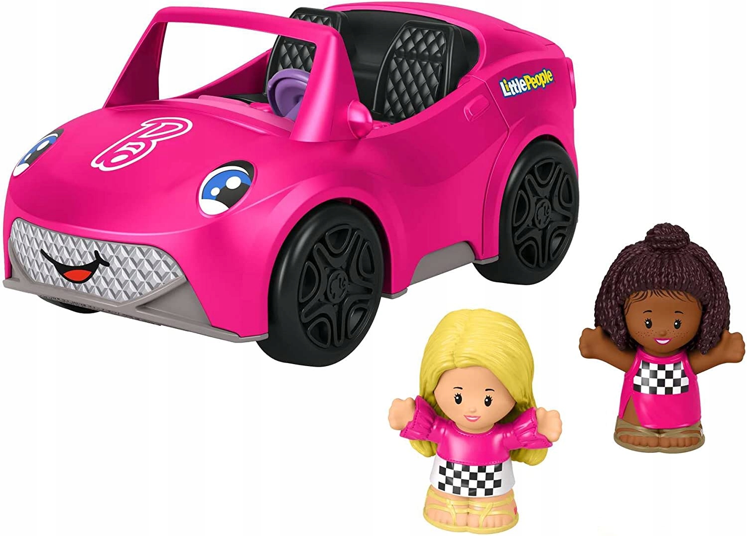 Kabriolet Barbie Fisher Price - Little People HJN53 – Idealna zabawa dla najmłodszych