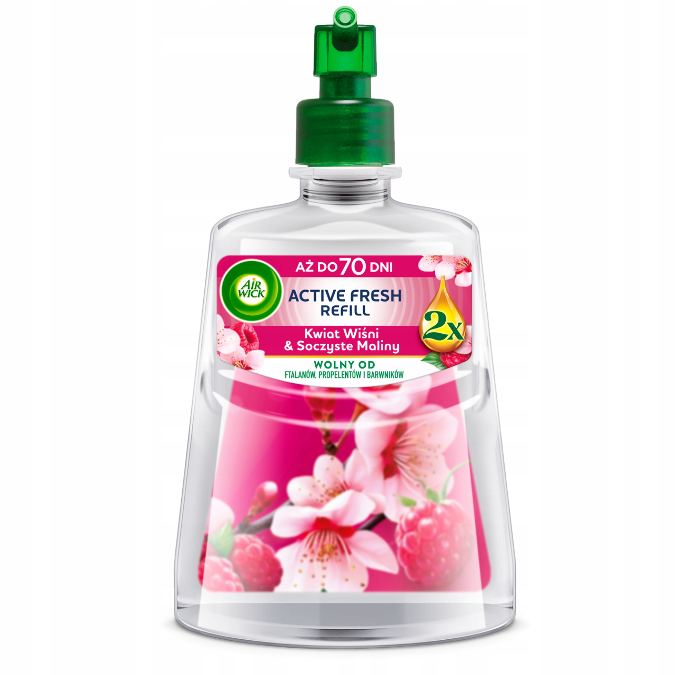 WKŁAD ACTIVE FRESH KWIAT WIŚNI & SOCZYSTE MALINY 228 ML – Odświeżenie w Twoim domu