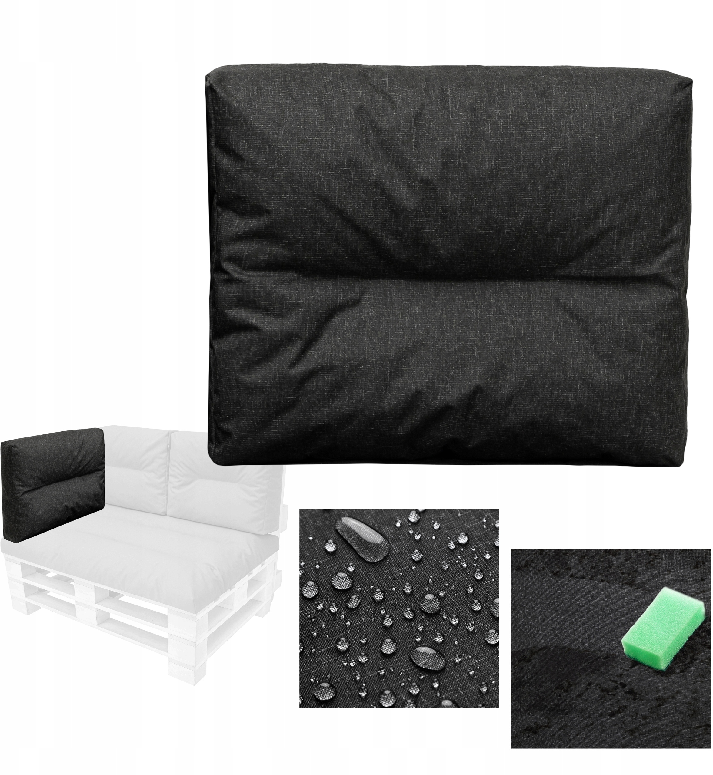 Trwałe materiały i łatwa pielęgnacja poduszki Flora