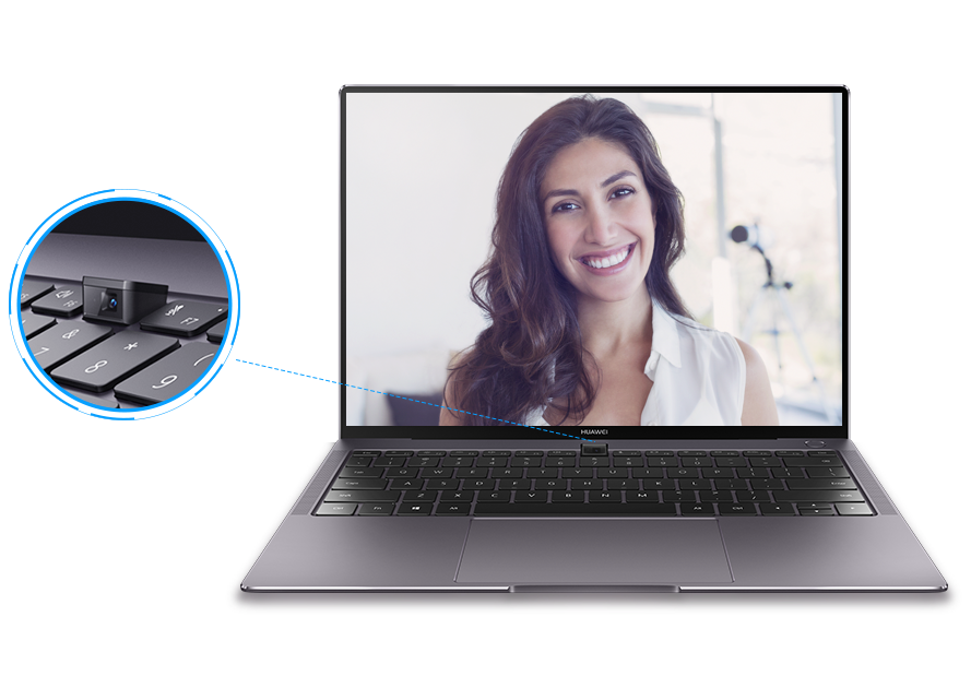 HUAWEI MateBook X Pro hidden camera