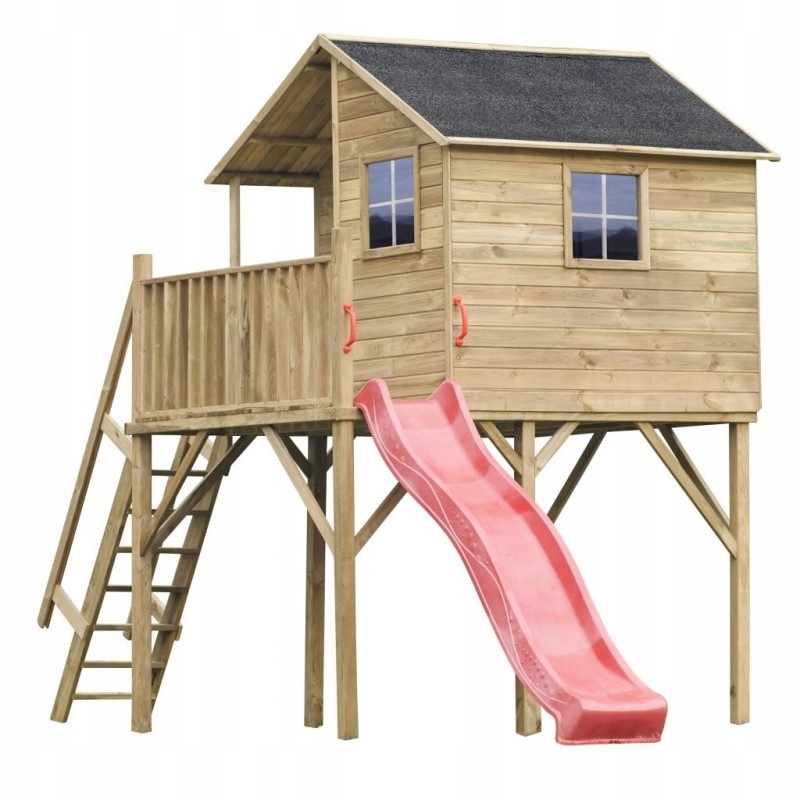 Bezpieczny domek ogrodowy dla dzieci od 3 roku życia