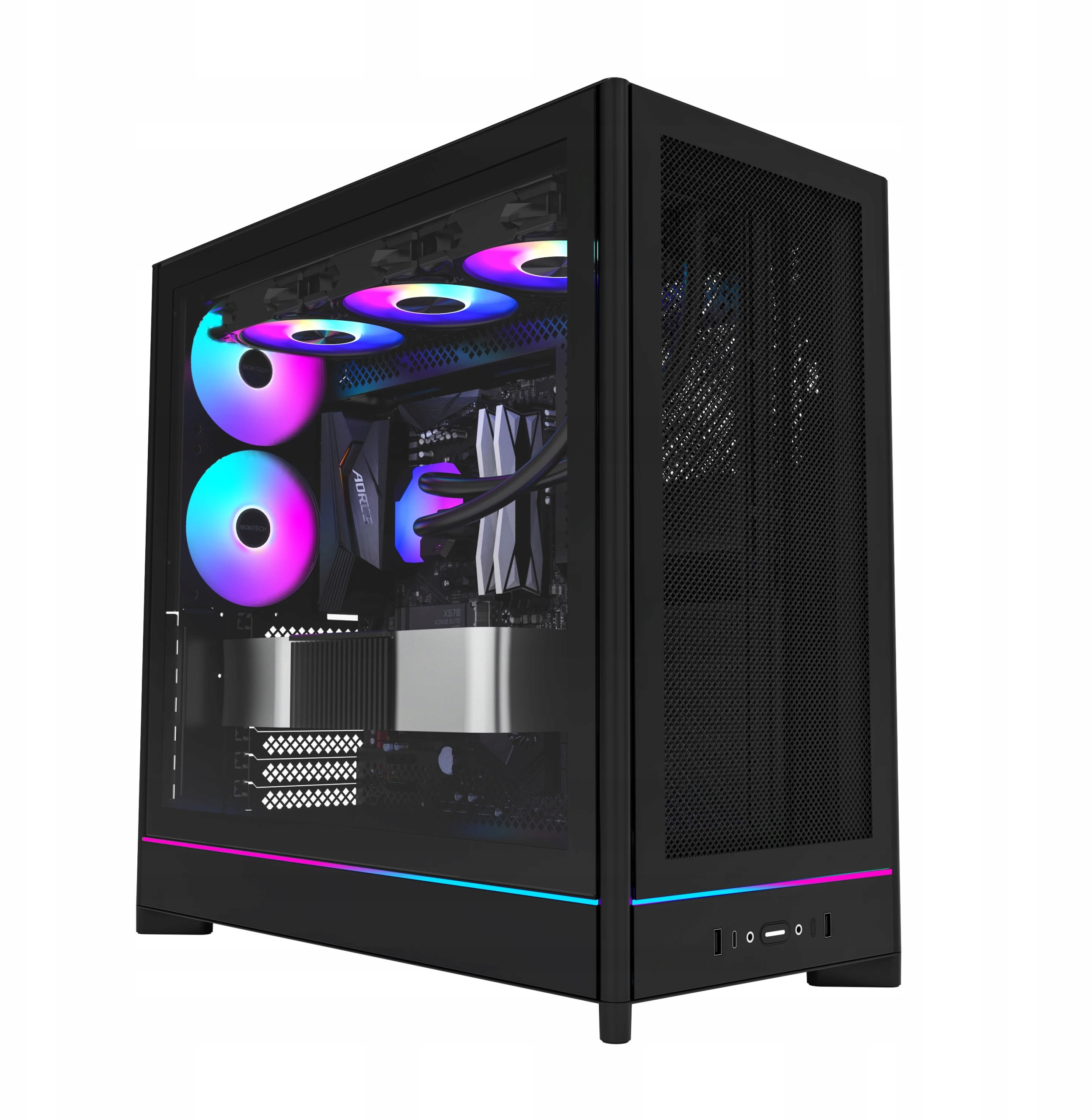 Montech HS01 PRO – Nowoczesna obudowa PC w Midi Tower