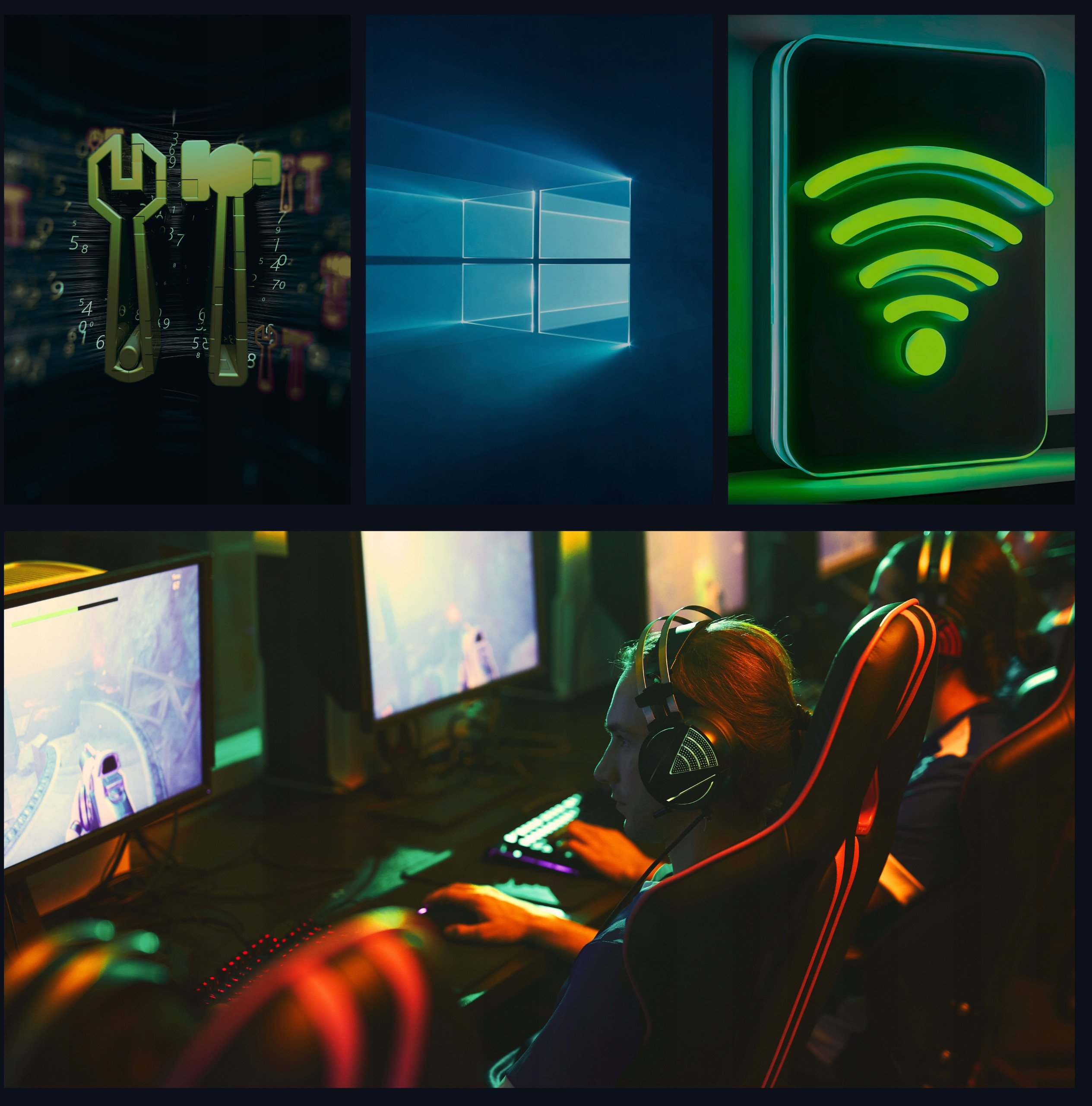 Wsparcie dla Wi-Fi i LAN