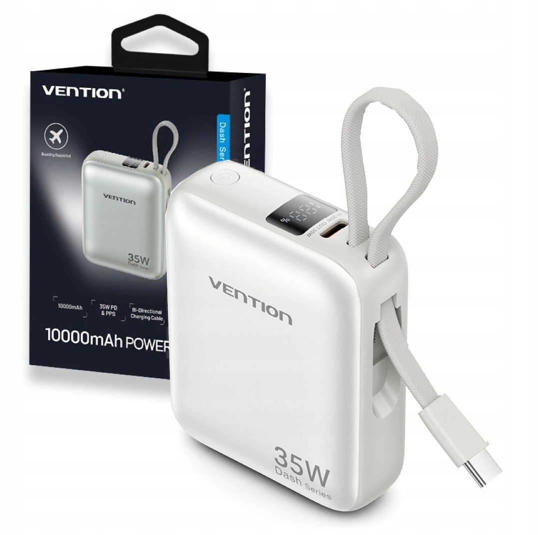 Duża pojemność akumulatora 10000mAh