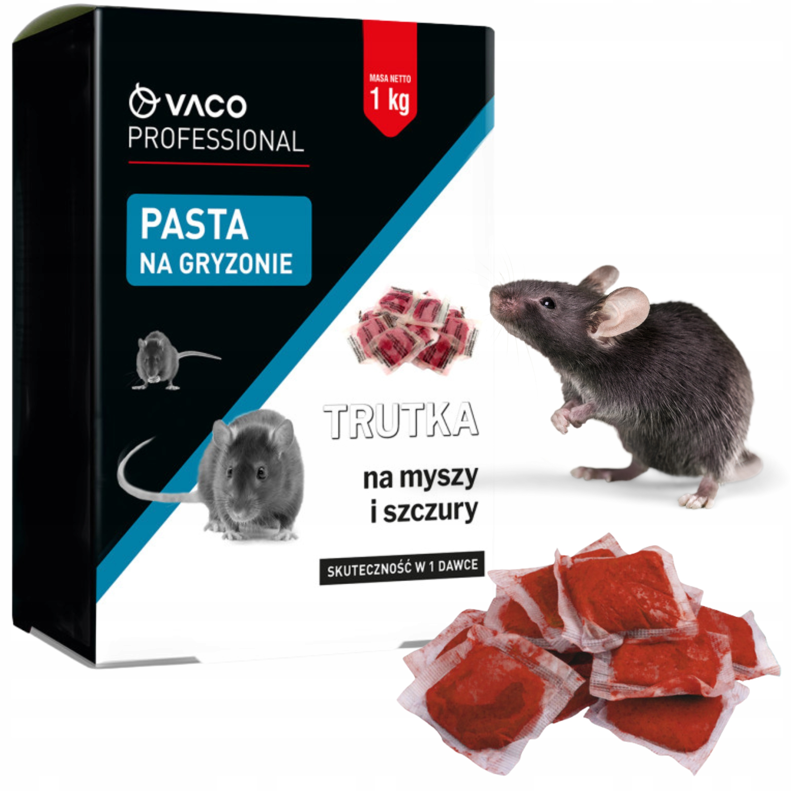 Zestaw Deratyzacyjny 2x Trutka na Myszy i Szczury 1 kg + 4x Karmnik Stacja – Skuteczna ochrona przed gryzoniami