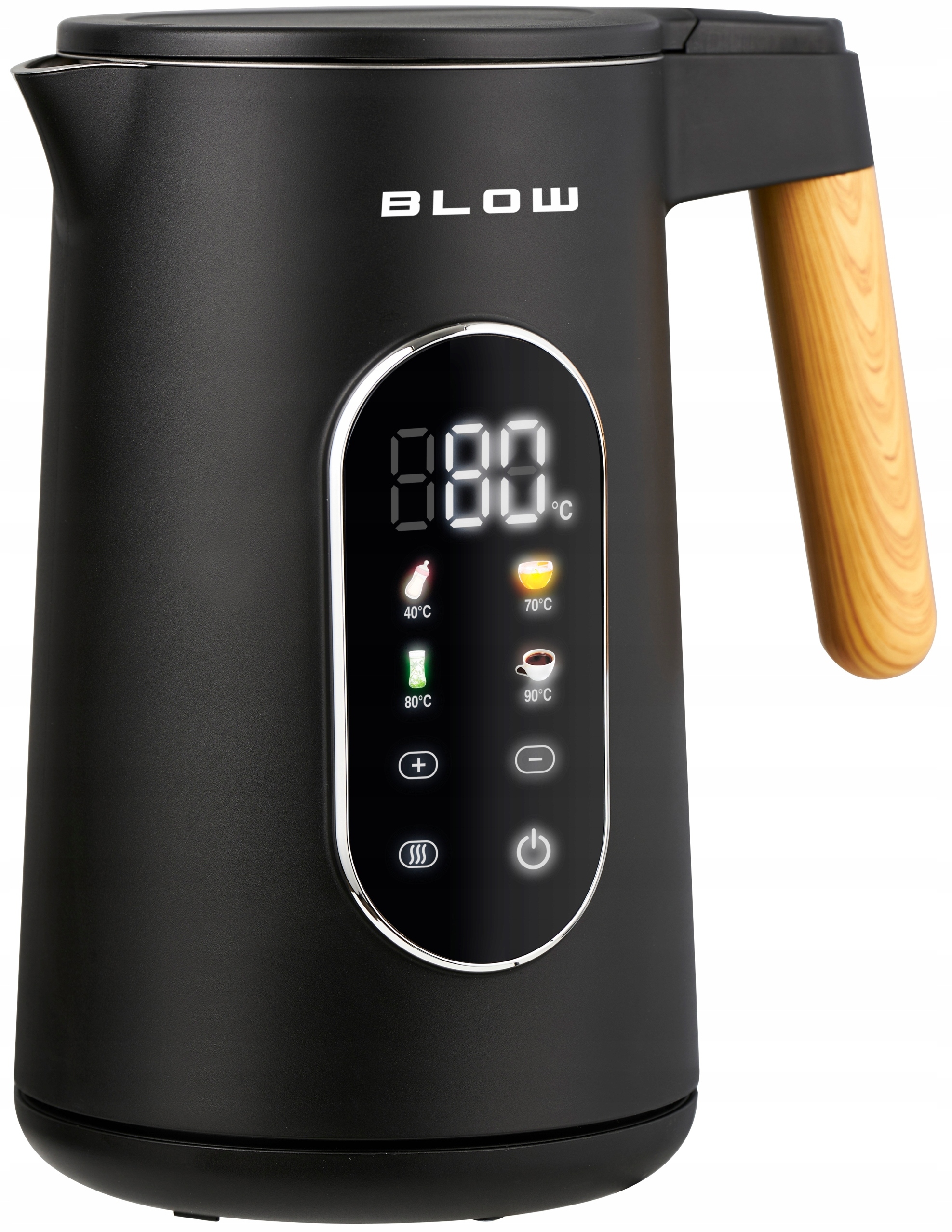 Precyzyjna regulacja temperatury – od 40°C do 100°C