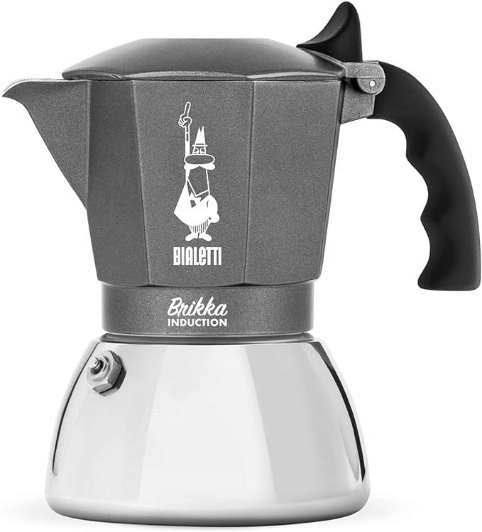 Kawiarka Bialetti Brikka Induction 4 filiżanki – Doskonałe espresso w Twoim domu