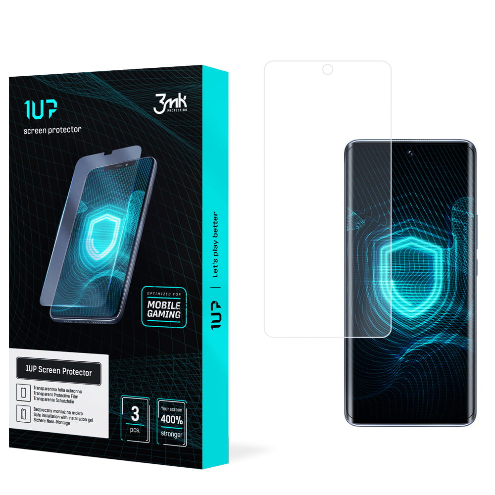 HONOR V40 LITE 5G - 3MK 1UP – Ochrona ekranu dla graczy