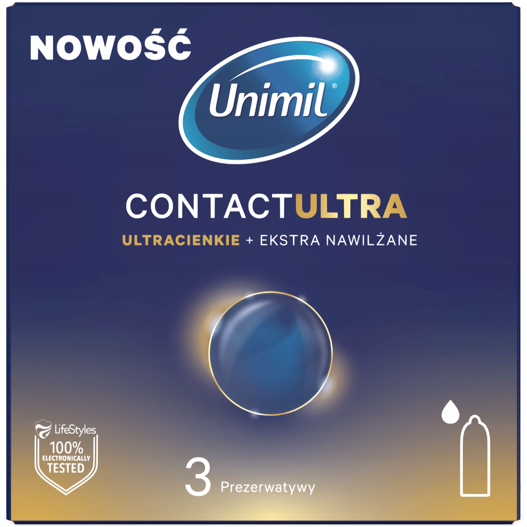 Jak używać prezerwatyw Unimil Contact Ultra?