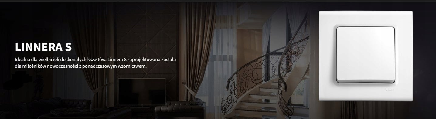 Panasonic LINNERA S zaślepka biały połysk – Idealne wykończenie dla Twojego wnętrza