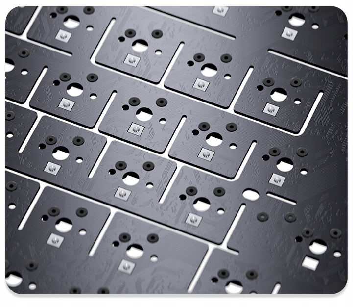 Wysokiej jakości materiały – klawisze PBT i konstrukcja ABS