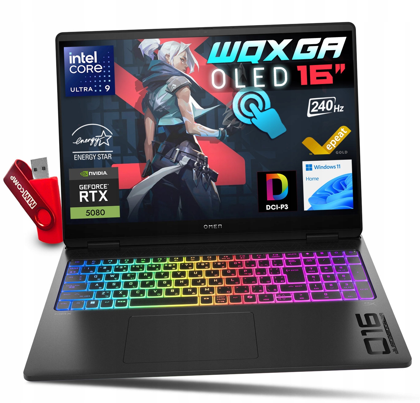 Laptop HP OMEN MAX 16 U9 275HX – Potężna maszyna do gier