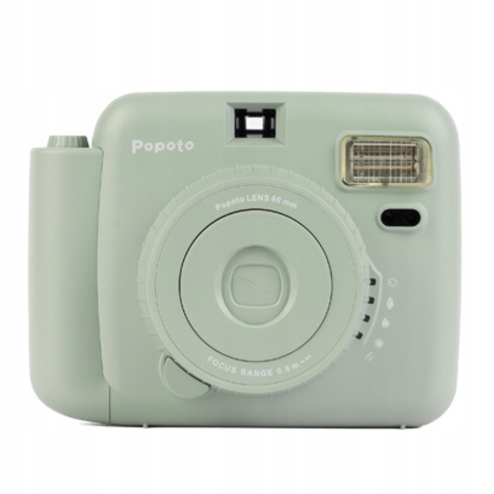 POPOTO Zielony Aparat Natychmiastowy z Wkładami Instax Mini