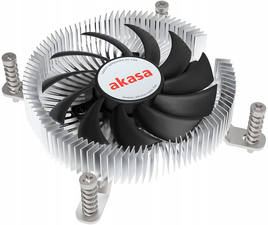 Chłodzenie CPU Akasa AKASA chladič CPU Extra Secure Ultra-Low Profile Aluminium Intel LGA1700