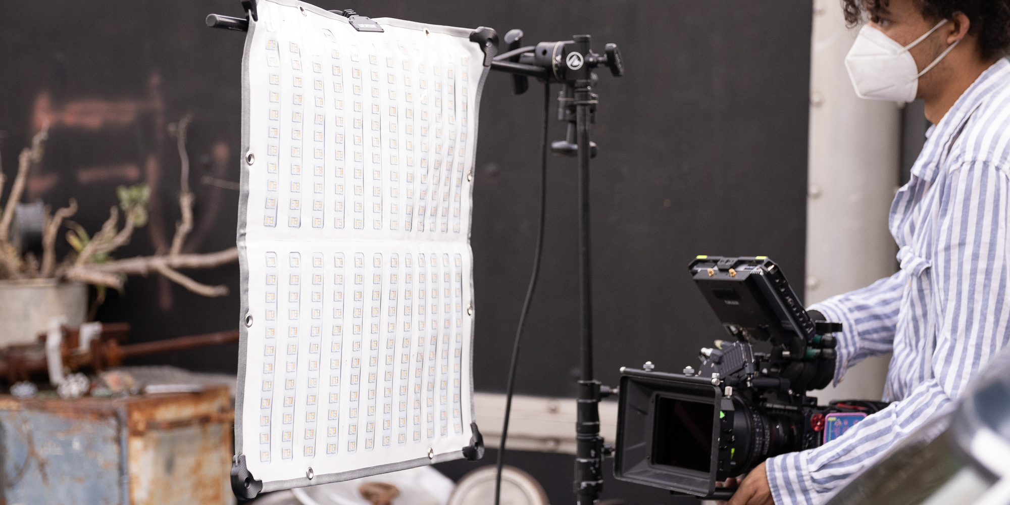 Lampa LED Amaran F22c - V-mount - 200 W mocy wyjściowej