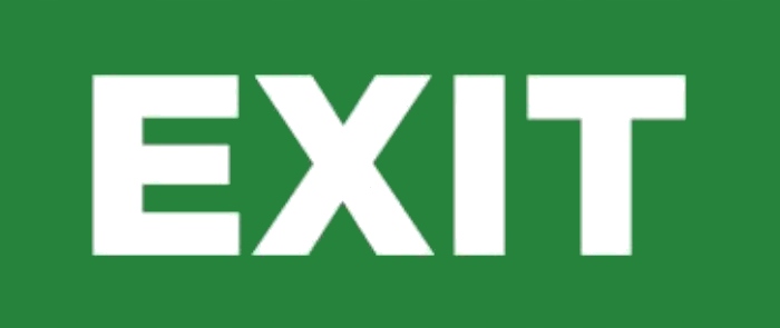 Kluczowe funkcje piktogramu EXIT