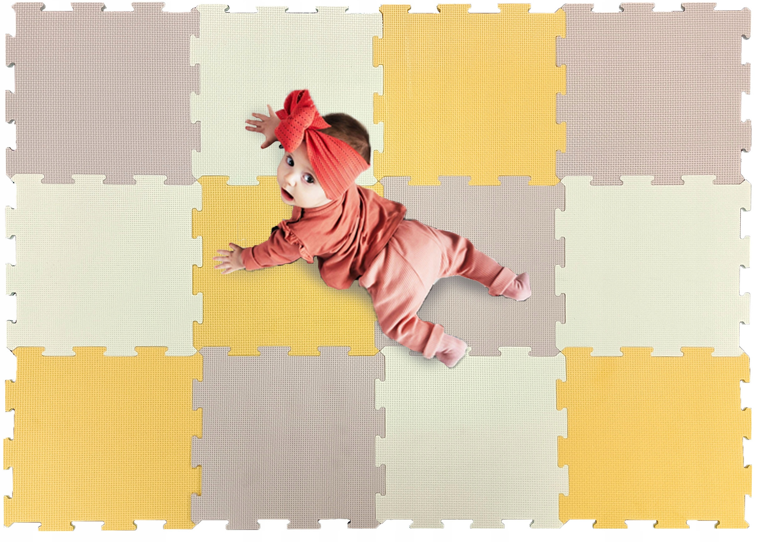 Mata piankowa puzzle piankowe duża dzieci duża gruba kontrastowa 12w1 – Bezpieczna zabawa dla Twojego malucha