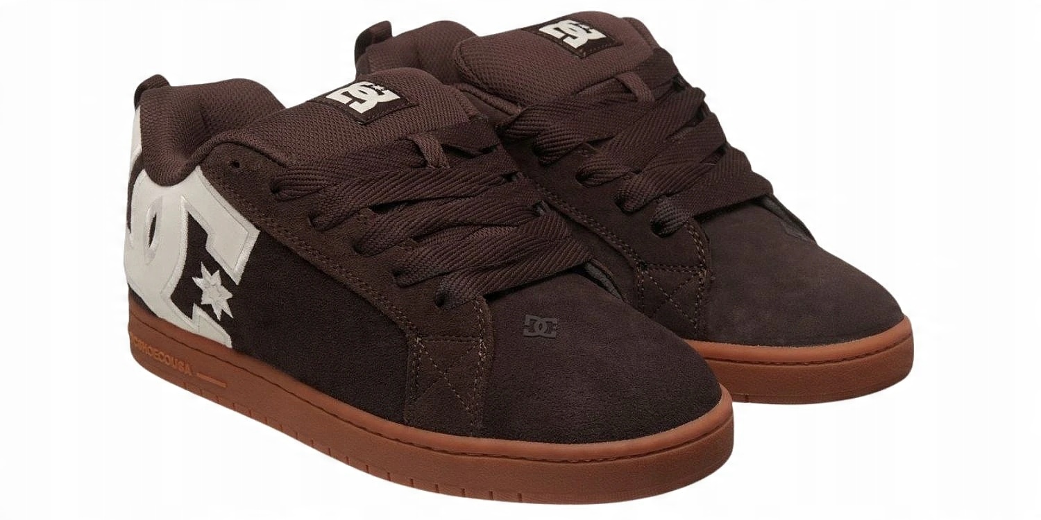 DC Shoes Court Graffik SE DC01665-200 – Męskie trampki brązowe 42,5