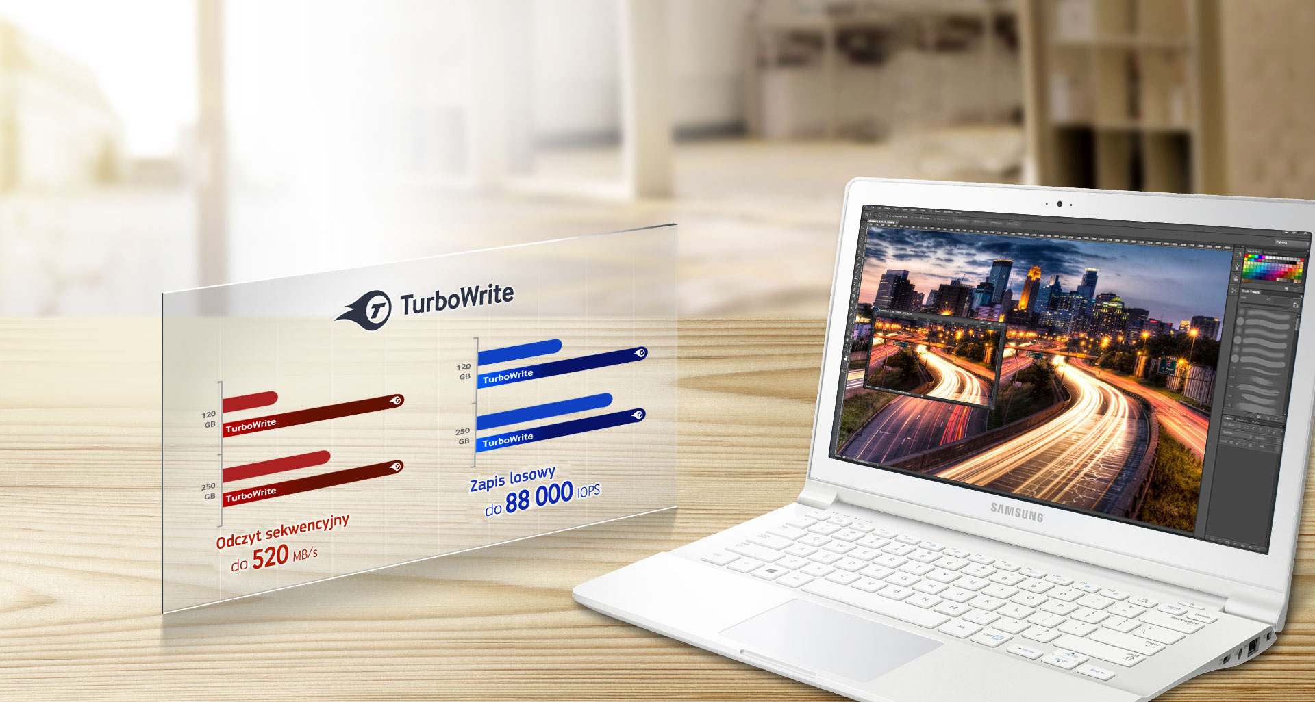 Optymalizuj zadania wykonywane na komputerze dzięki technologii TurboWrite 