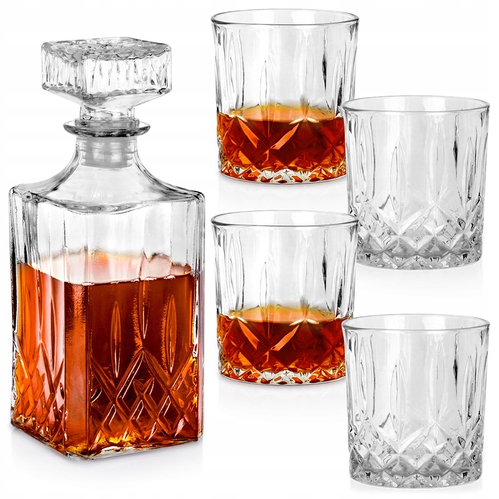Zestaw do serwowania whisky i innych napojów