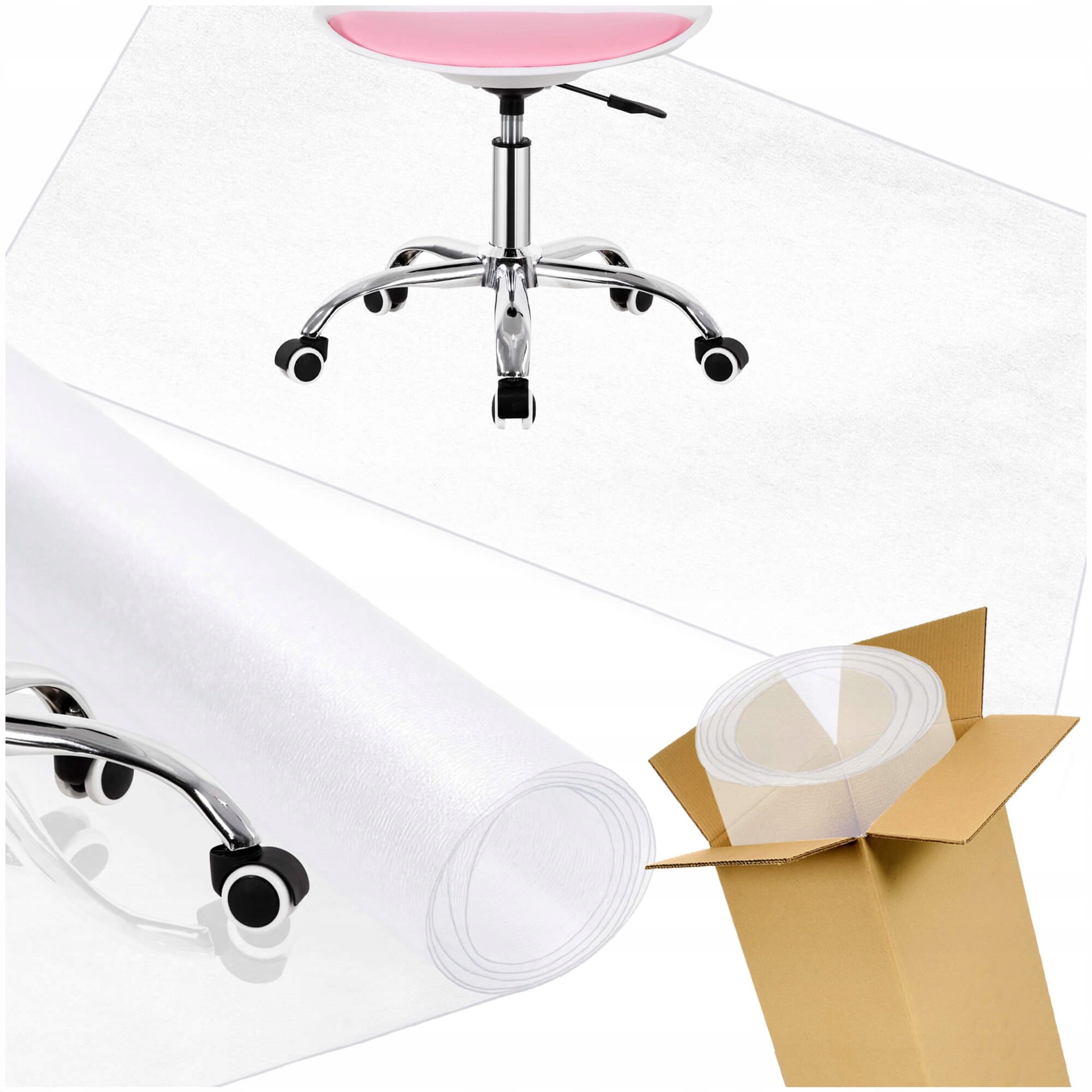 Mata ochronna pod krzesło i fotel biurowy 140x100 cm – Ochrona Twojej podłogi