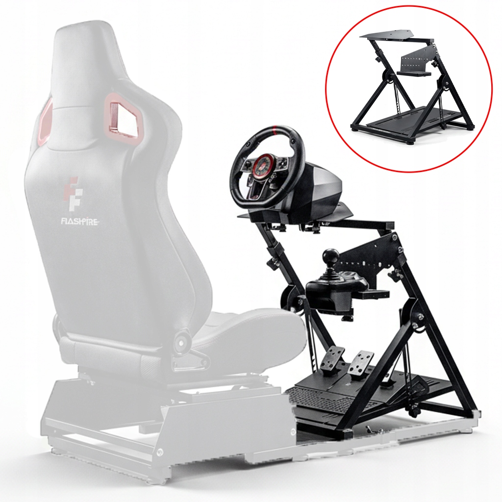 FLASHFIRE Komplet Kokpit wyścigowy – Twój klucz do emocjonującego Simracingu