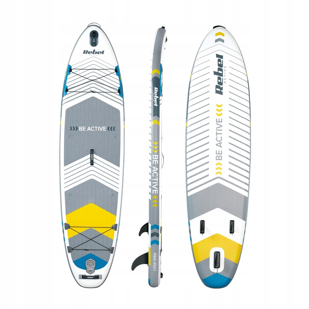 Deska SUP REBEL ACTIVE RBA4507 - biała – Idealny wybór na wodne przygody