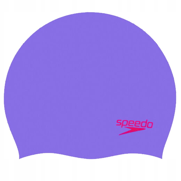 Dziecięcy czepek silikonowy Moulded Silc Cap Ju lilac/red – Komfort i ochrona podczas pływania