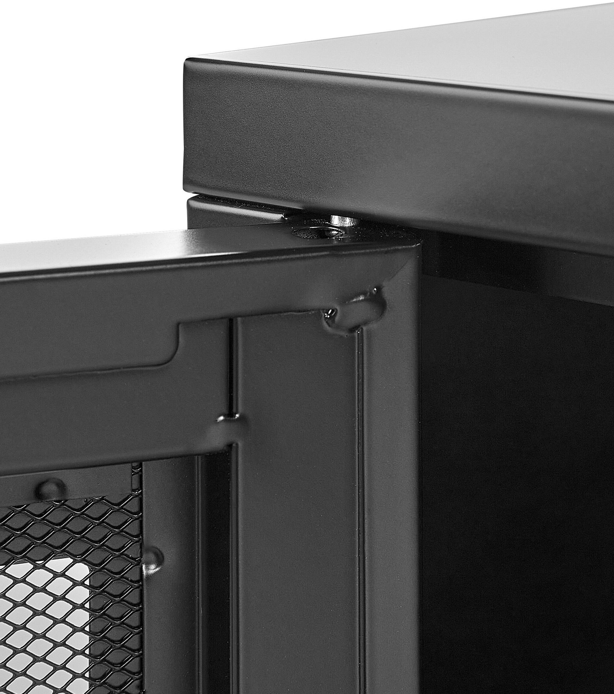 Stabilna i wytrzymała konstrukcja ze stali malowanej proszkowo