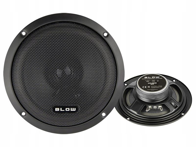 Komplet głośników samochodowych BLOW WH-1606 6.5” – Doskonałe brzmienie w Twoim aucie