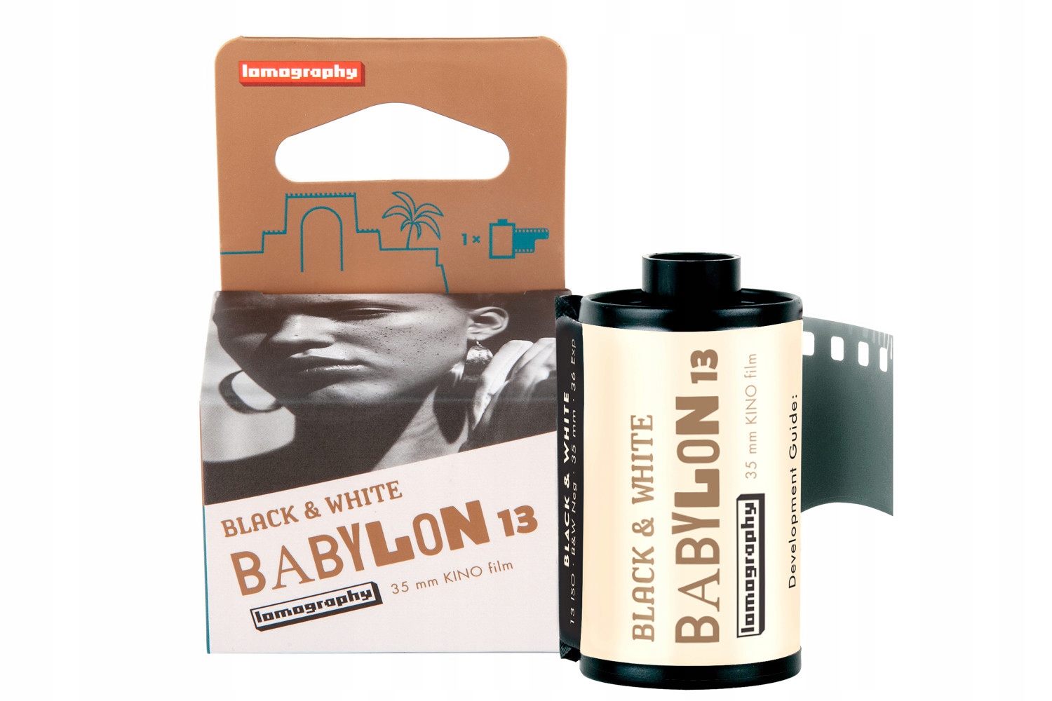 Lomographische Ag Fotojuosta LomoChrome B&W Babylon Kino ISO 13/135/36 – Czarno-białe piękno w Twoim obiektywie