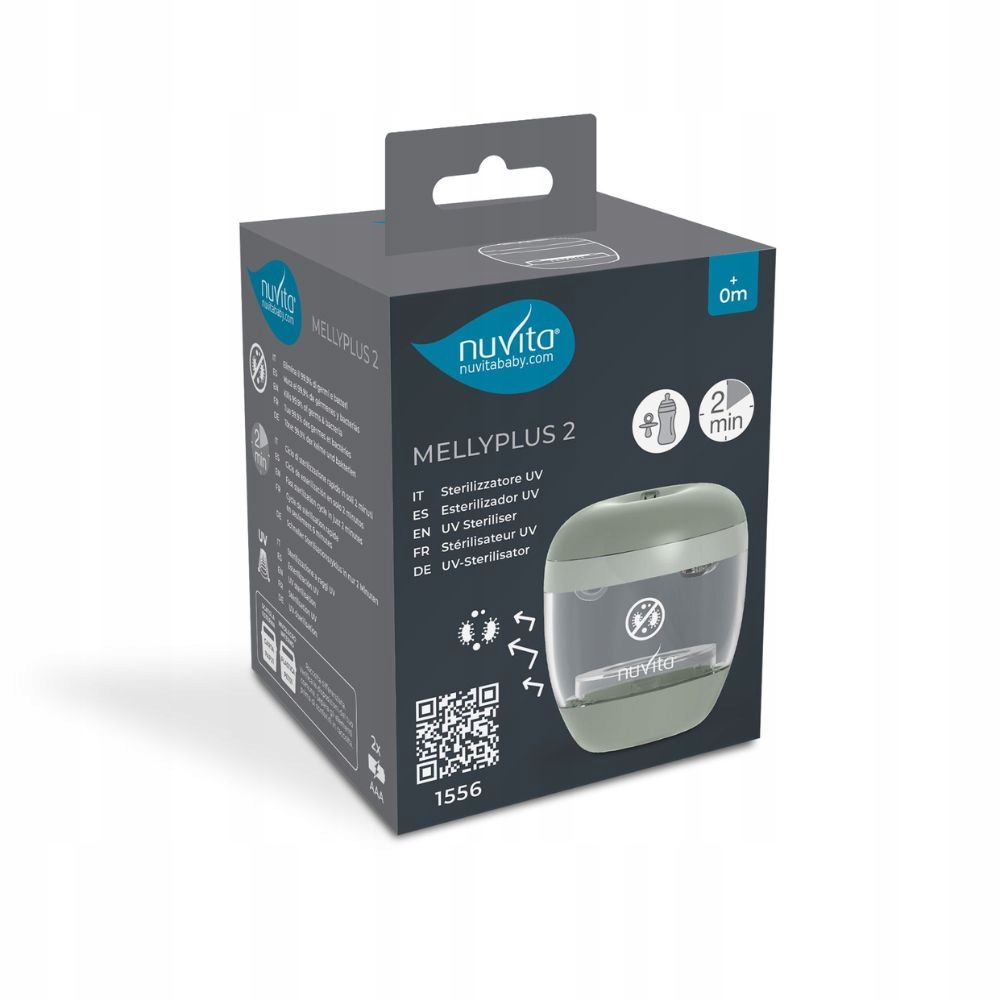 Nuvita Nuvita, Sterylizator UV do smoczków i butelek – Bezpieczna dezynfekcja dla Twojego dziecka