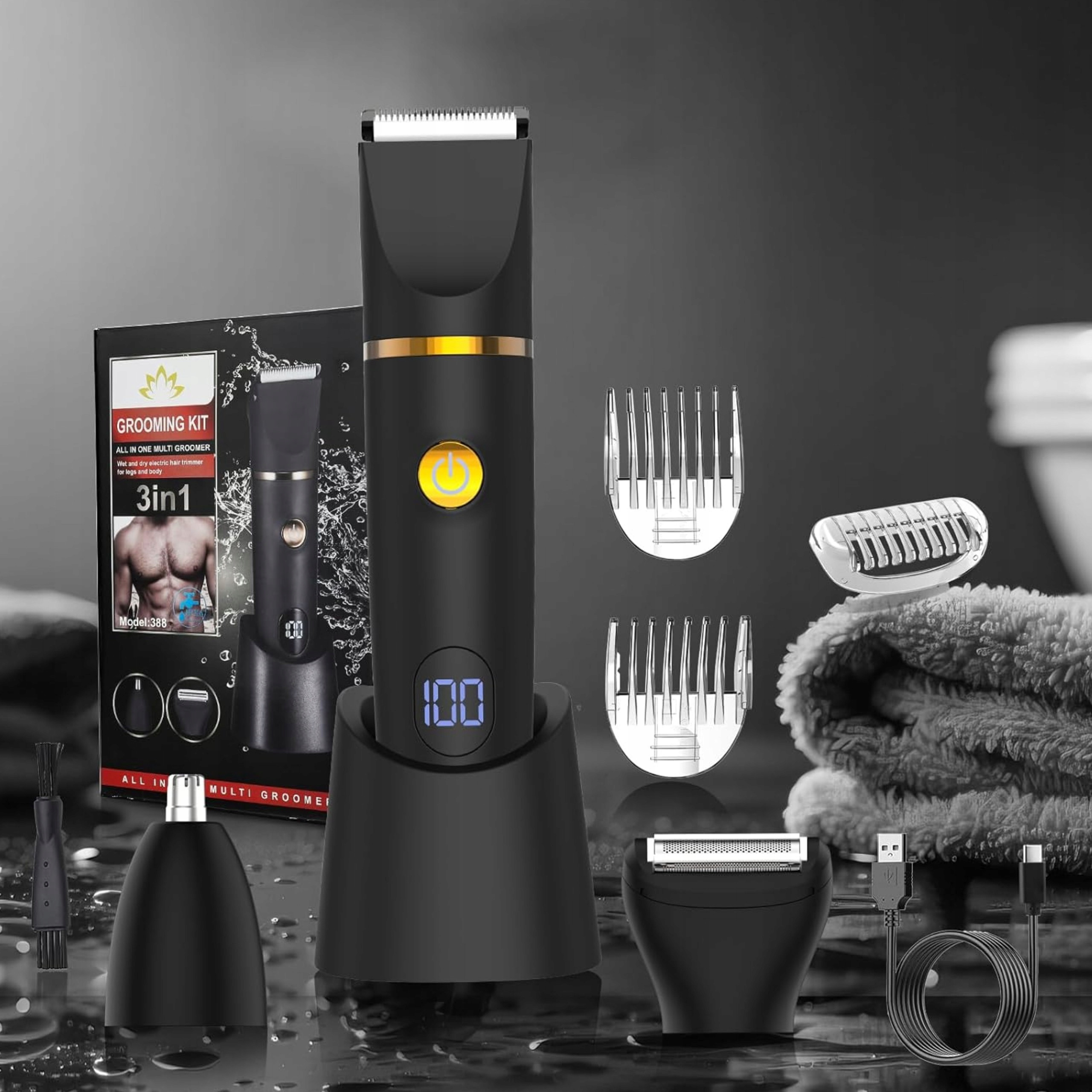 Bezbolesny Depilator Golarka Trymer do Ciała Bikini Twarzy Nóg Włosów – Idealne rozwiązanie dla mężczyzn