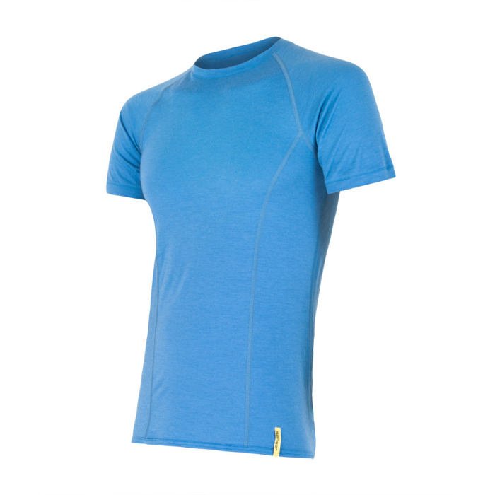 Koszulka techniczna SENSOR MERINO ACTIVE Tee SS MEN - Niebieska L