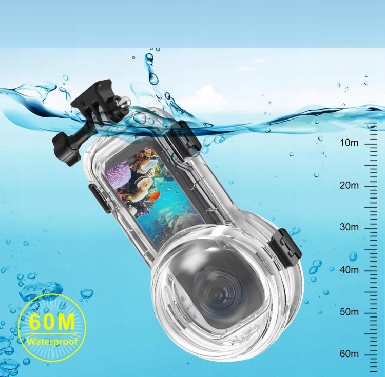 Wodoszczelność do 60 metrów – Doskonała do nurkowania i sportów wodnych