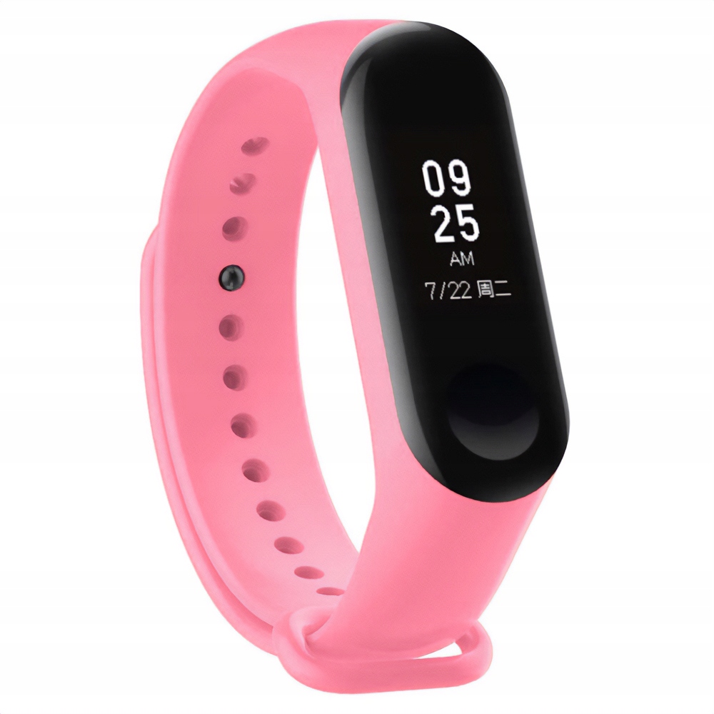 Pasek silikonowy do Xiaomi 5/6 - Różowy - Styl i komfort