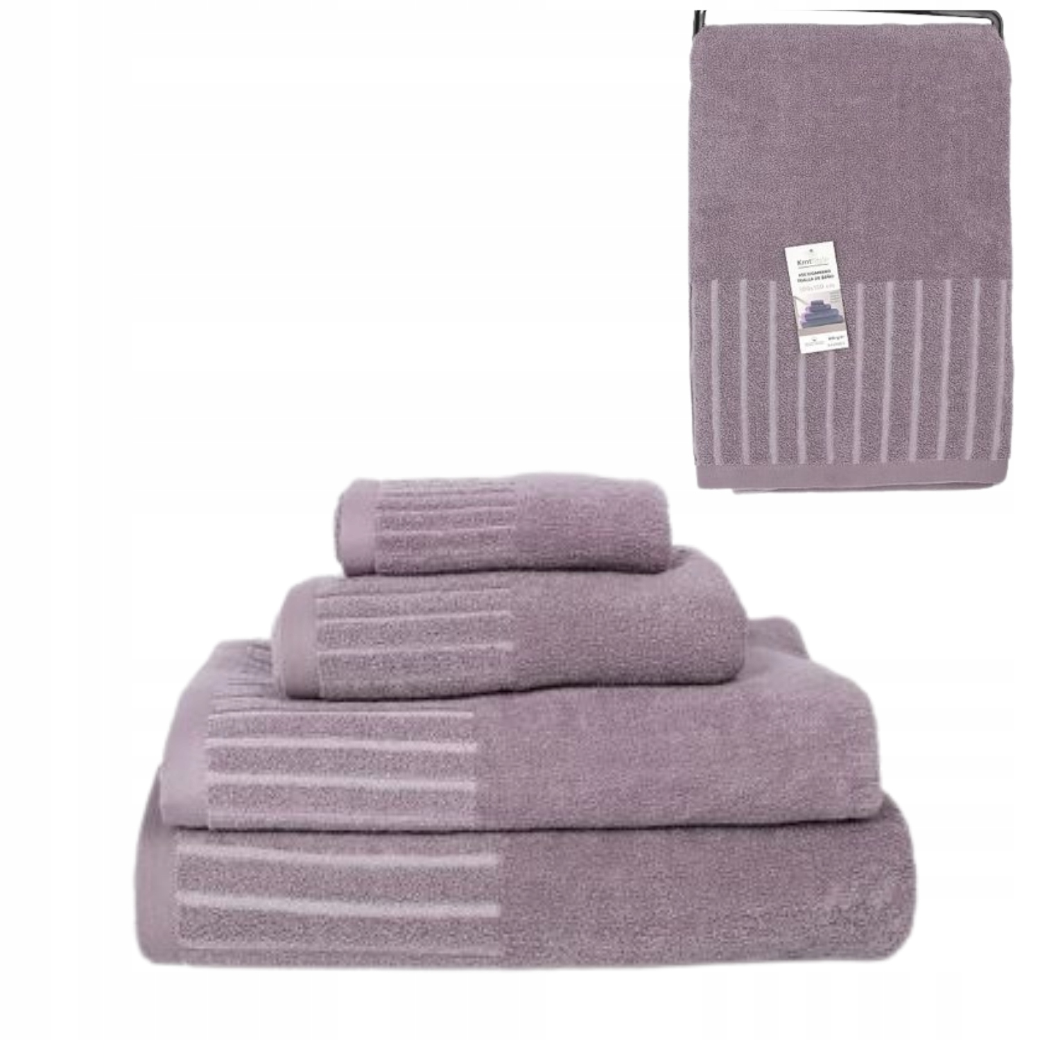 Ręcznik 100x150 SOFT TOUCH 400g fioletowy – Komfort i elegancja w Twojej łazience