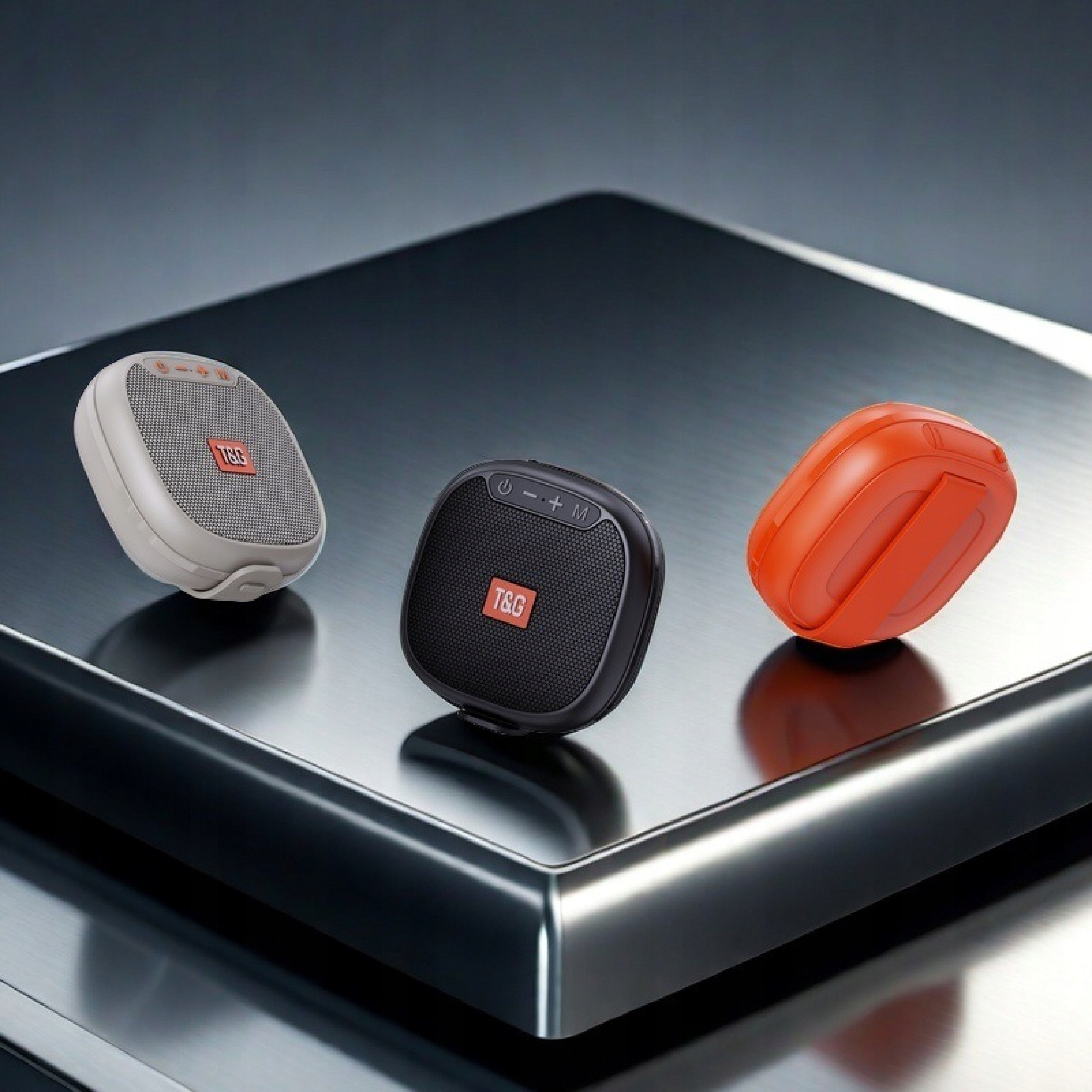 Głośnik Bluetooth na rower przenośny czarny bezprzewodowy mobilny USB – Muzyka w ruchu