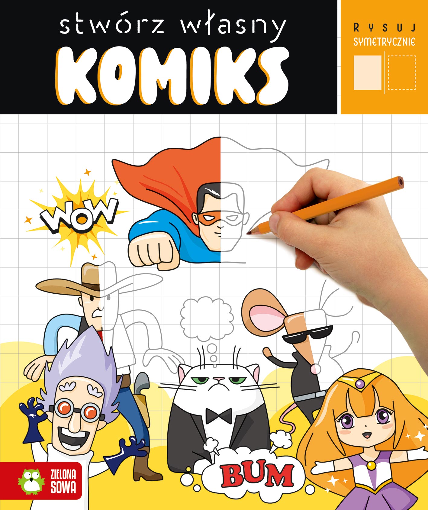 Lustrzane odbicie – nowa technika rysowania