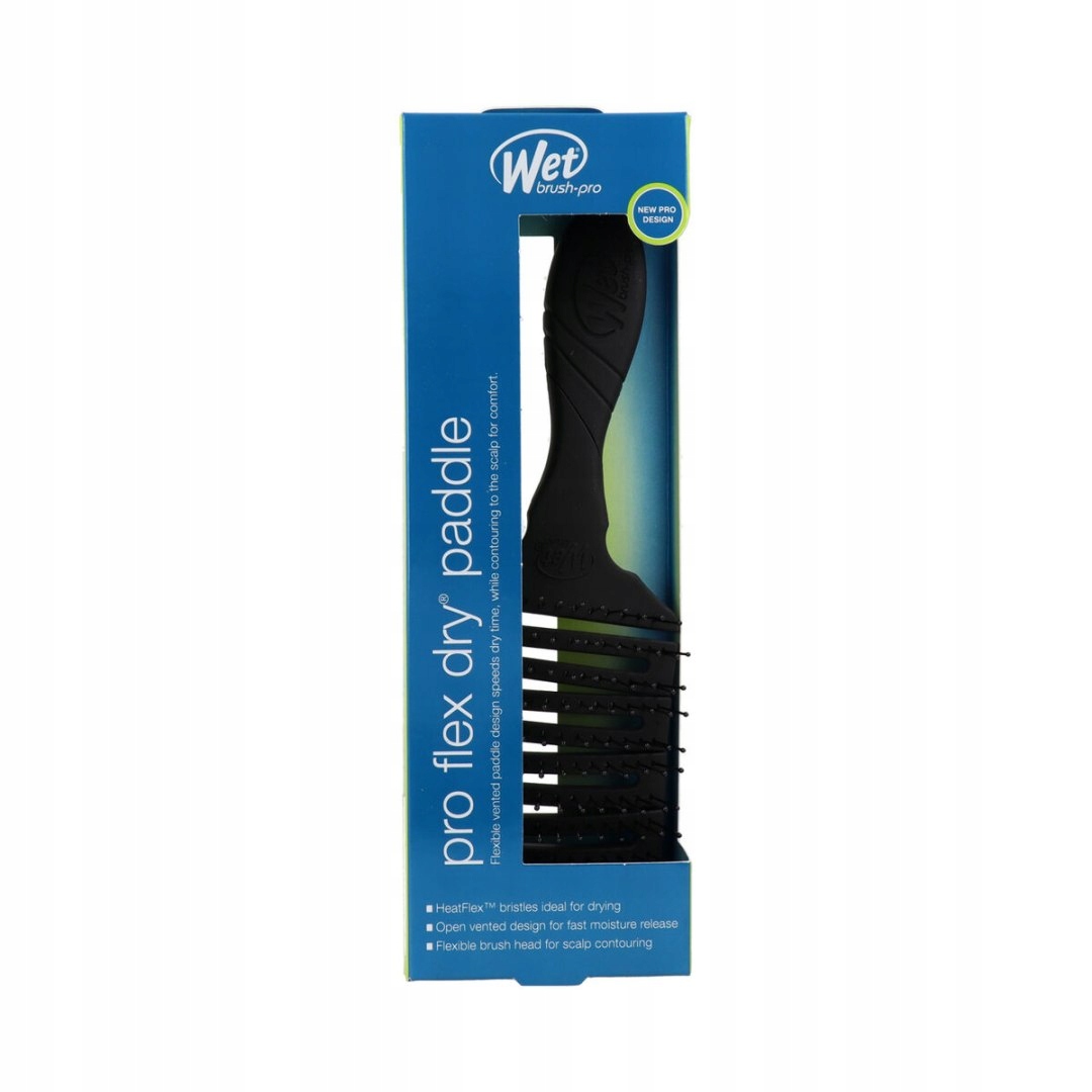 Wet Brush Pro Flex Dry Paddle czarna – Idealna szczotka do pielęgnacji włosów